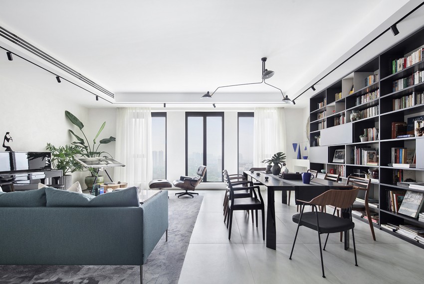 280㎡現(xiàn)代風格室內(nèi)設計實景效果圖