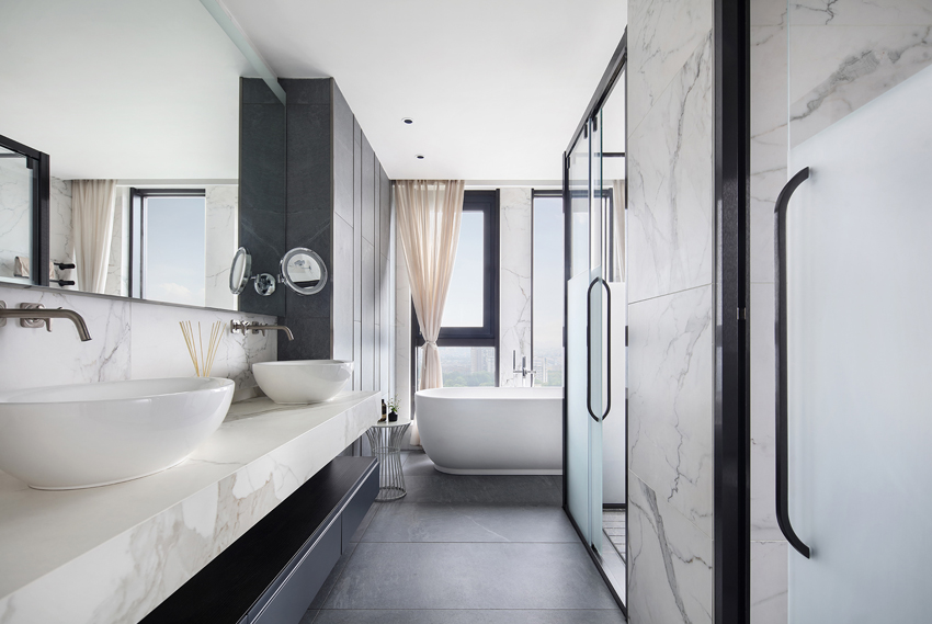 280㎡現(xiàn)代風格室內(nèi)設計實景效果圖