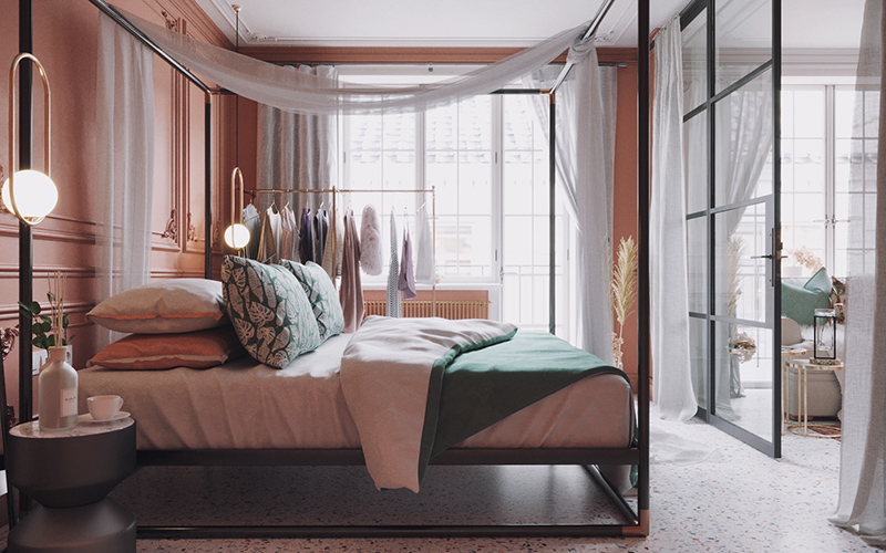 大連裝修公司窗簾的軟裝怎樣搭配？