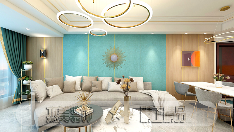 大連沙河口區(qū)億達河口灣家裝案例